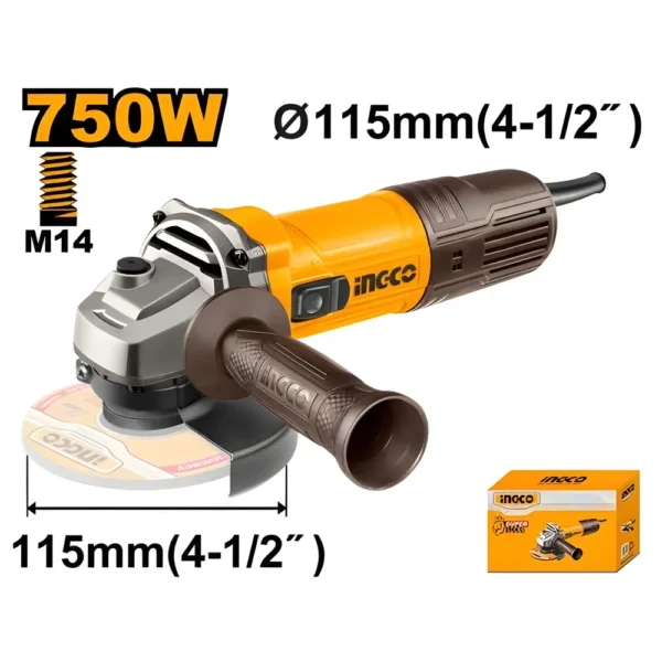 صاروخ زاوية انكو 4.5 بوصة 750 وات