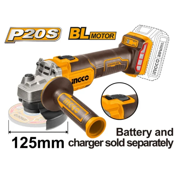 صاروخ قطعية انكو 20 فولت 5 بوصة، بدون بطارية وشاحن