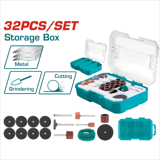 طقم اكسسوارات ميني كرافت توتال TAKMG5031 ، (32 قطعة )