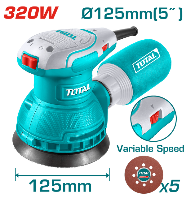 TF2131256-_5_320_5_600x.png صنفرة توتال TF2131256 ، دائرية 320 وات - الصورة 1