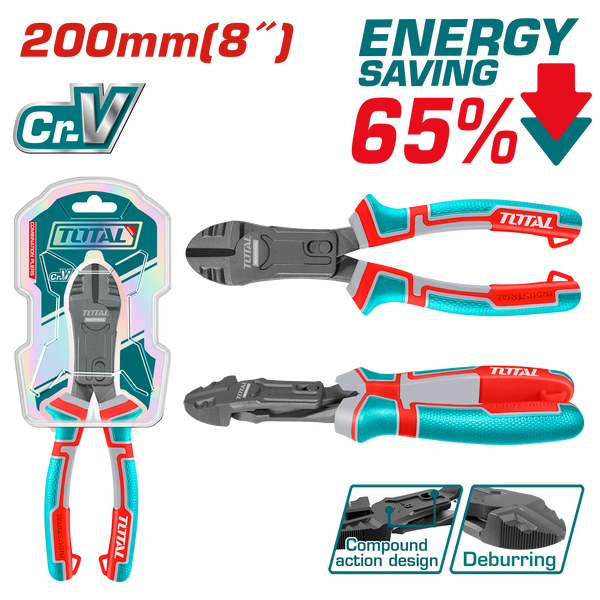 قصافة توتال THTC530806 ، عزم عالي 8 بوصة