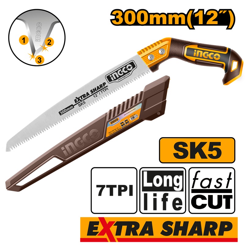 20250403130028NQGY7Y17720180_700.jpg منشار تقليم انكو HPS3006، (12) بوصة، (300) ملي - الصورة 1