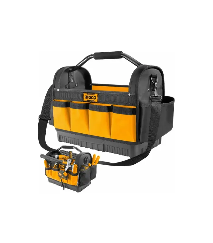 HTBGL02.webp شنطة عدة قماش انكو HTBGL02، (16) بوصة، مفتوحة - الصورة 1