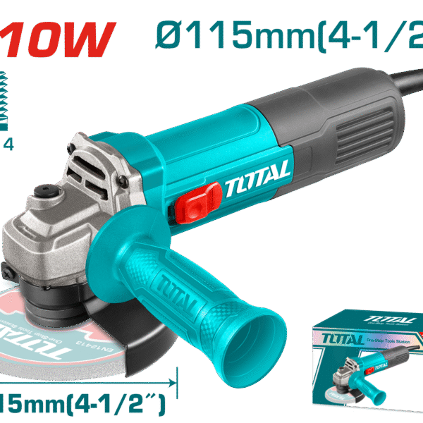 صاروخ توتال TG10711576 ، (710 وات) 4.5 بوصة خدمة شاقة