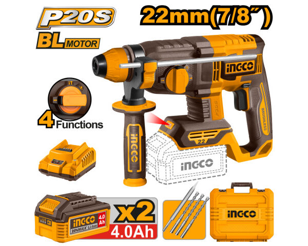 هيلتي انكوCRHLI212282 ،  بطارية 22 ملى 2 بطارية 4 امبير