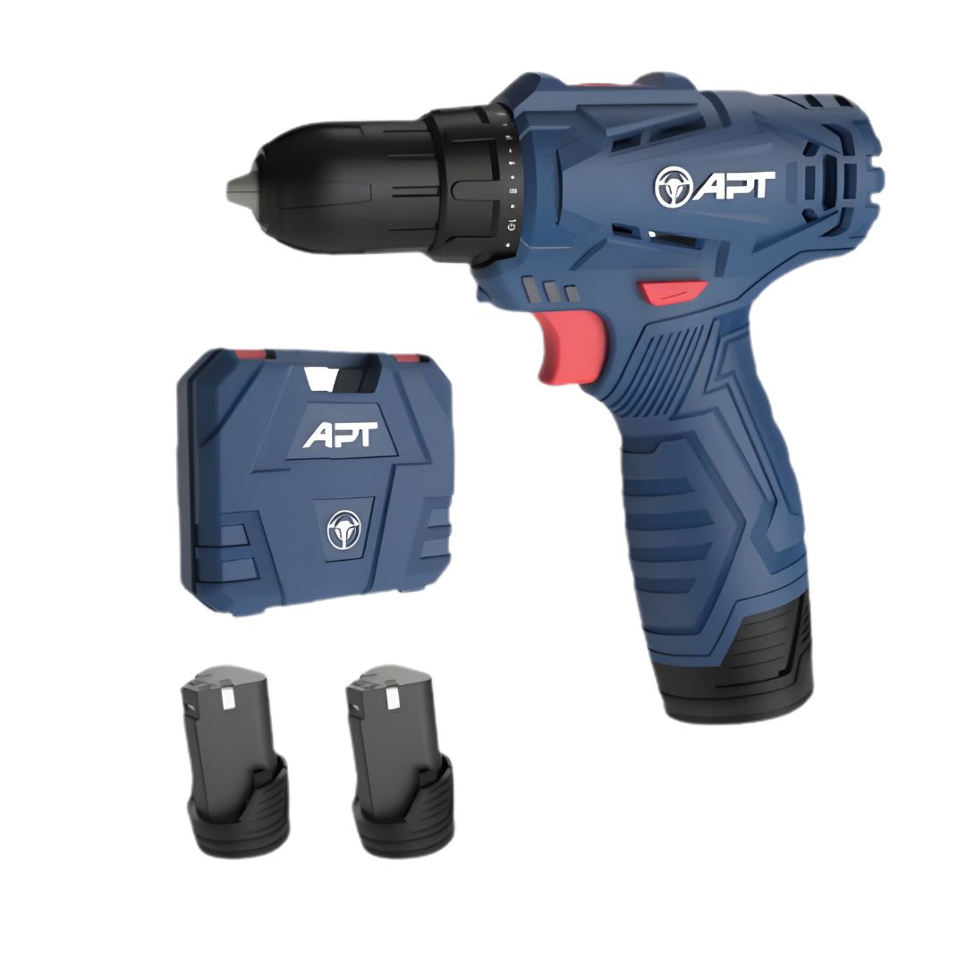 9600110020215-1080x1080-1.jpg شنيور أي بي تي DW0110020-1.5 ، (12) فولت، (10) مم، (20) نيوتن/ متر، مع 2 بطارية وشنطة - Image 1