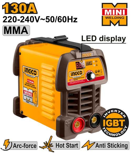 ماكينة لحام ميني انكو ING- MMA13049، (130) أمبير