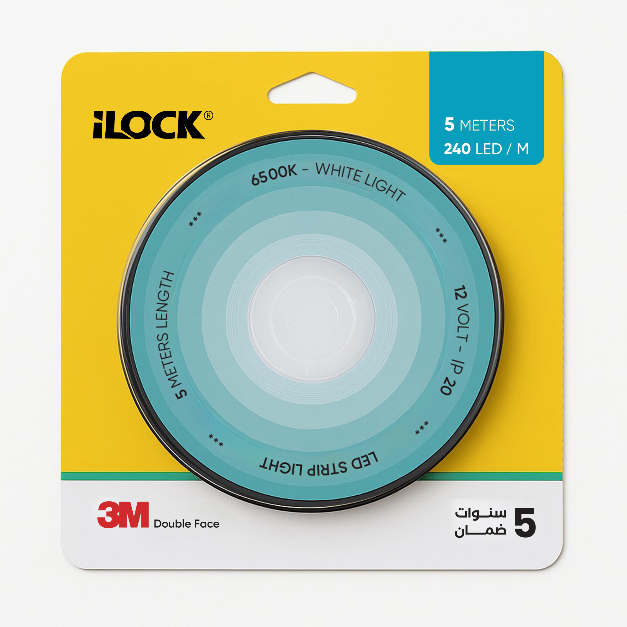 LED-Strip-copy_24_white.jpg شريط ليد أبيض آي لوك LSL52406500، (5) متر، (240) ليد، (6500) كليفن - الصورة 1