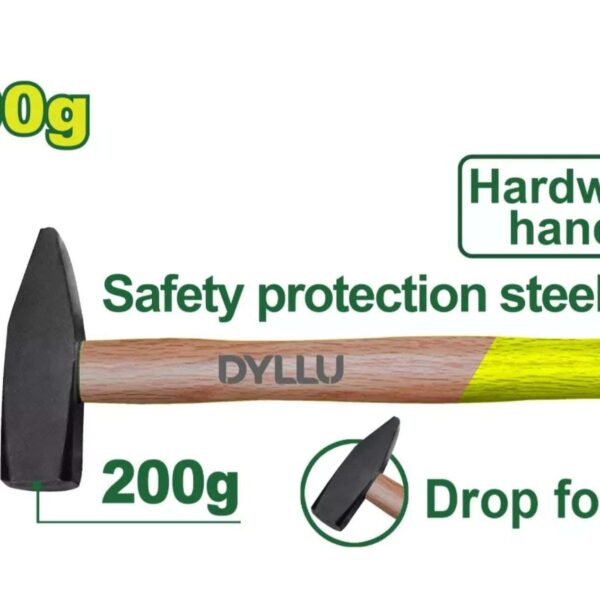 شاكوش ديليو DTMB1302، (200) جرام، يد خشب