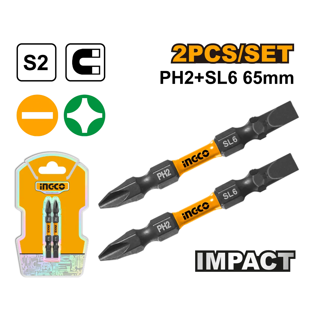 product_image-sdbim72hl665-5698.webp طقم سن مفك انكو SDBIM72HL665، عادة وصليبة، (2) قطعة - الصورة 1