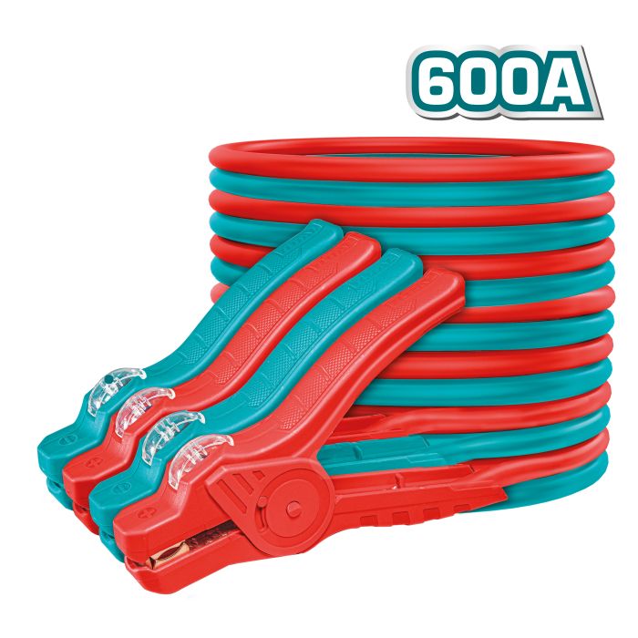 PBCA16008L.jpg كابل بطارية توتال PBCA16008L ، (600) أمبير، (3) متر، مع إضاءة - Image 1