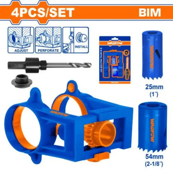 طقم تركيب كالون وادفو، 4 قطع